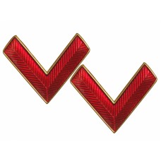 Петличный знак различия "стрелка" младшего начальствующего состава НКПС, обр. 1932 г.